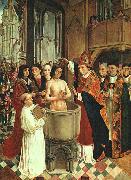 MASTER of Saint Gilles The Baptism of Clovis USA oil painting artist